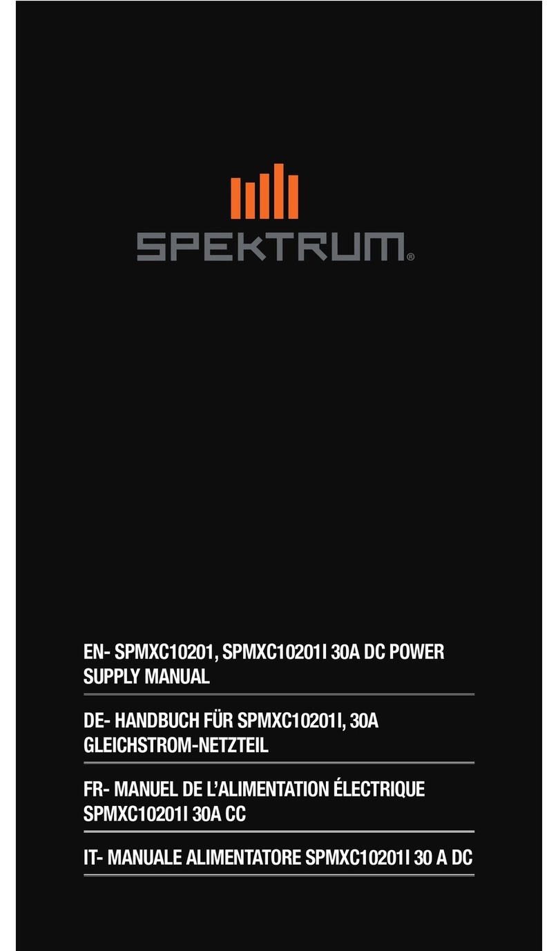 Spektrum SPMXC10201 user manual Spektrum SPMXC10201 user manual
