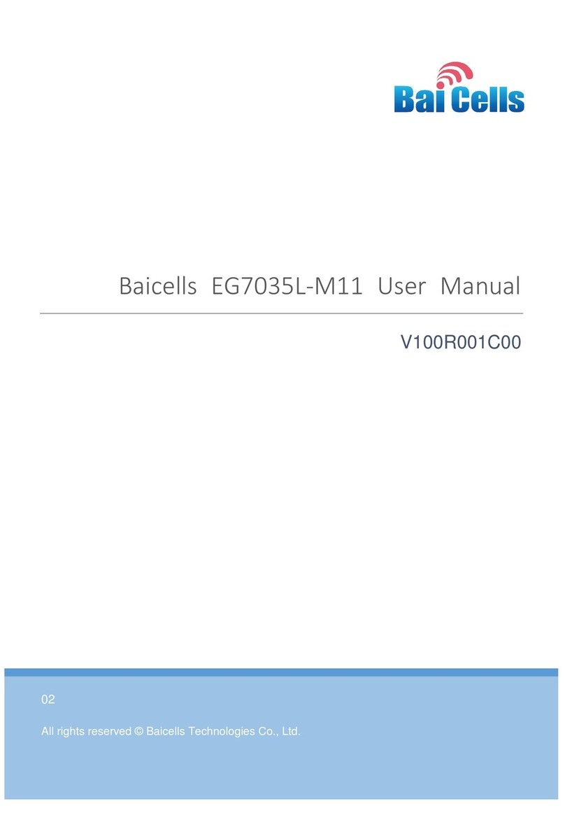 Baicells EG7035L-M11 User manual