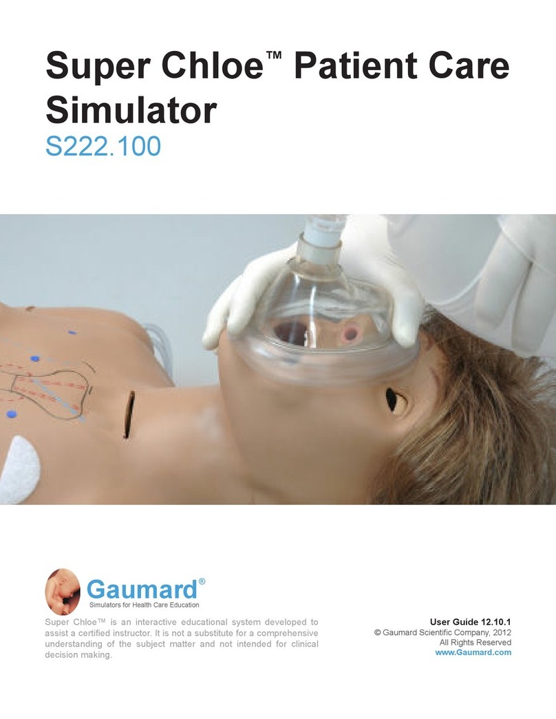 Gaumard Super Chloe S222.100 user guide