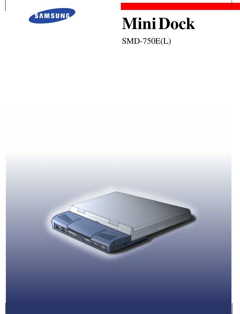 Samsung SMD-750E User manual
