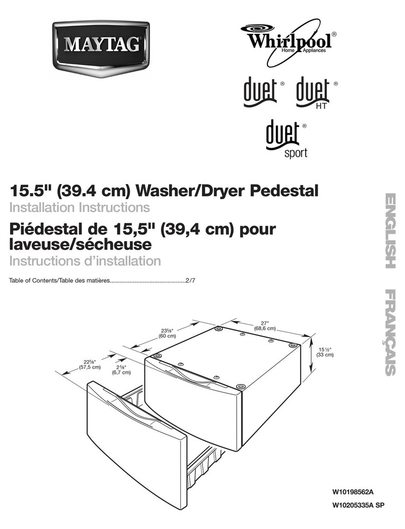 Maytag Duet Service manual