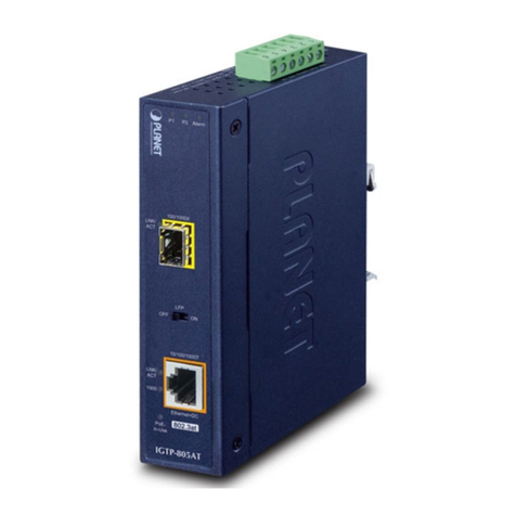 Planet IGTP-802T User manual