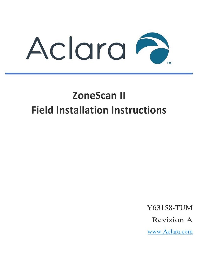 Aclara ZoneScan II Field installation instructions