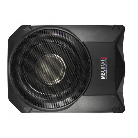 MB QUART QB201A user manual