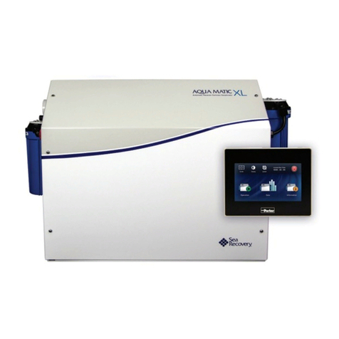 Sea Recovery Aqua Matic XL Compact Modular Series User manual