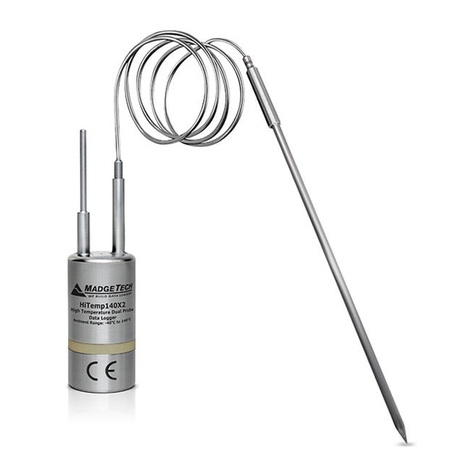 MadgeTech HiTemp140X2 Series User manual