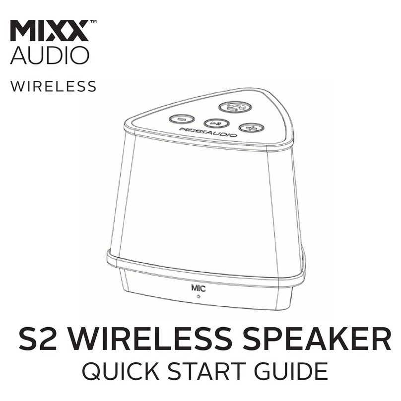 Mixx Audio S2 quick start guide
