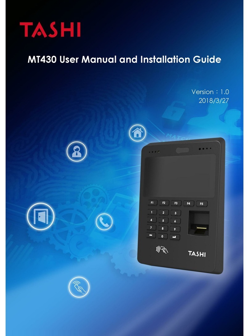 TASHI MT430 User manual and installation guide
