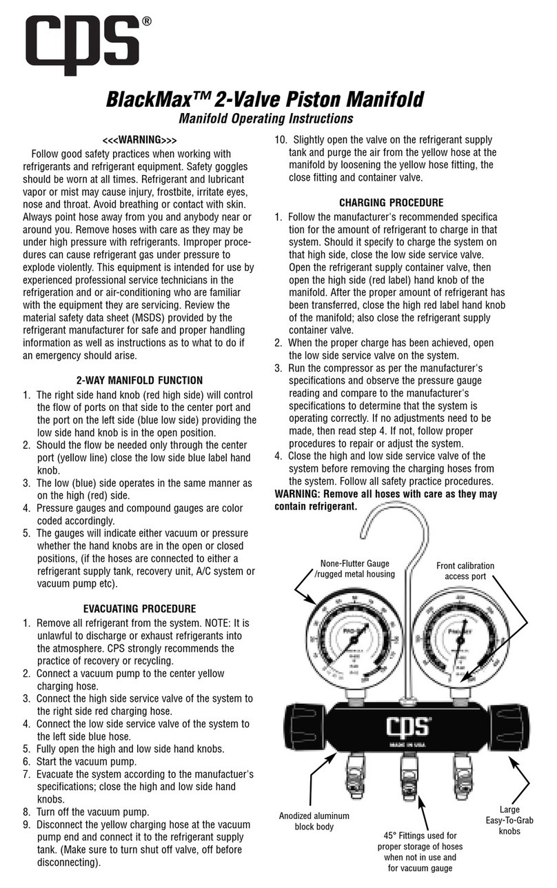 CPS BlackMax operating instructions
