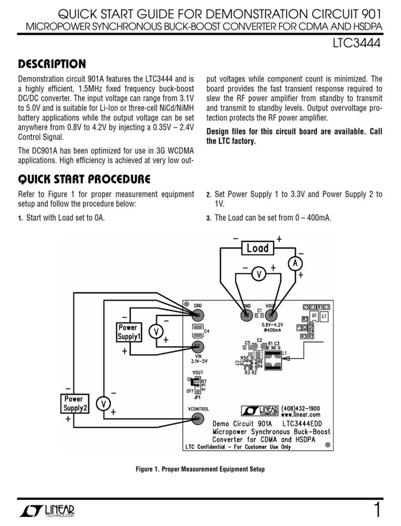 Linear Technology LTC3444 User manual Linear Technology LTC3444 User manual