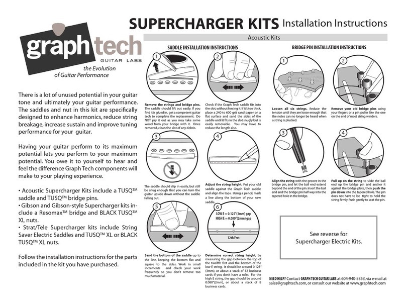 Graphtech SUPERCHARGER User manual