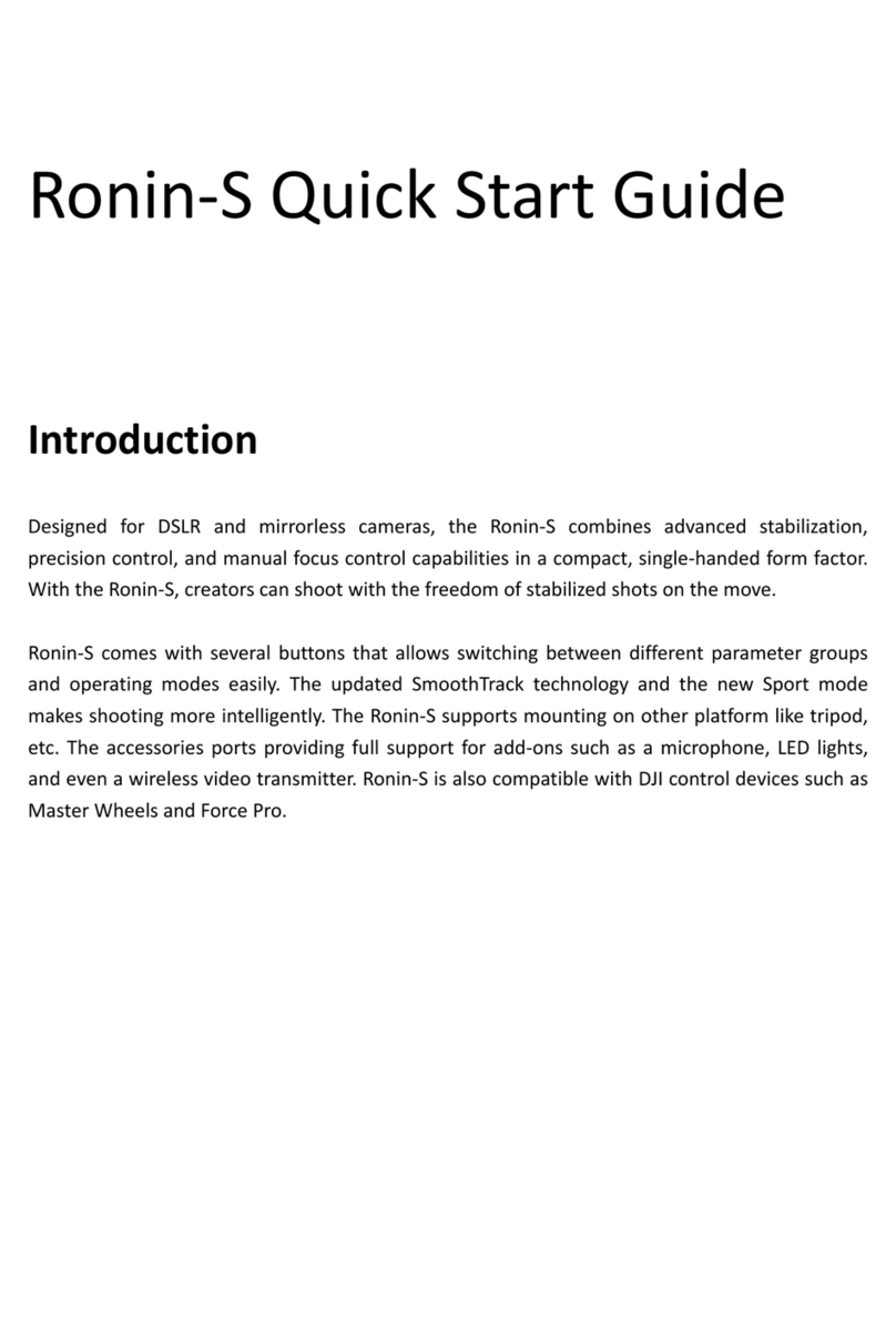 dji Ronin-S User manual