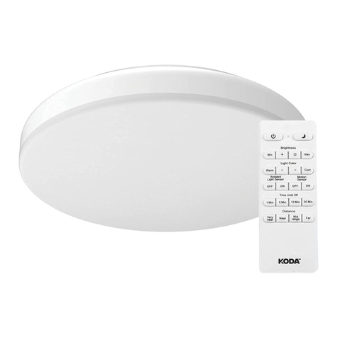 KODA LM56123 Care & use instructions