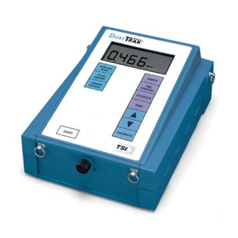 TSI Instruments DustTrak 8520 Operation and service manual