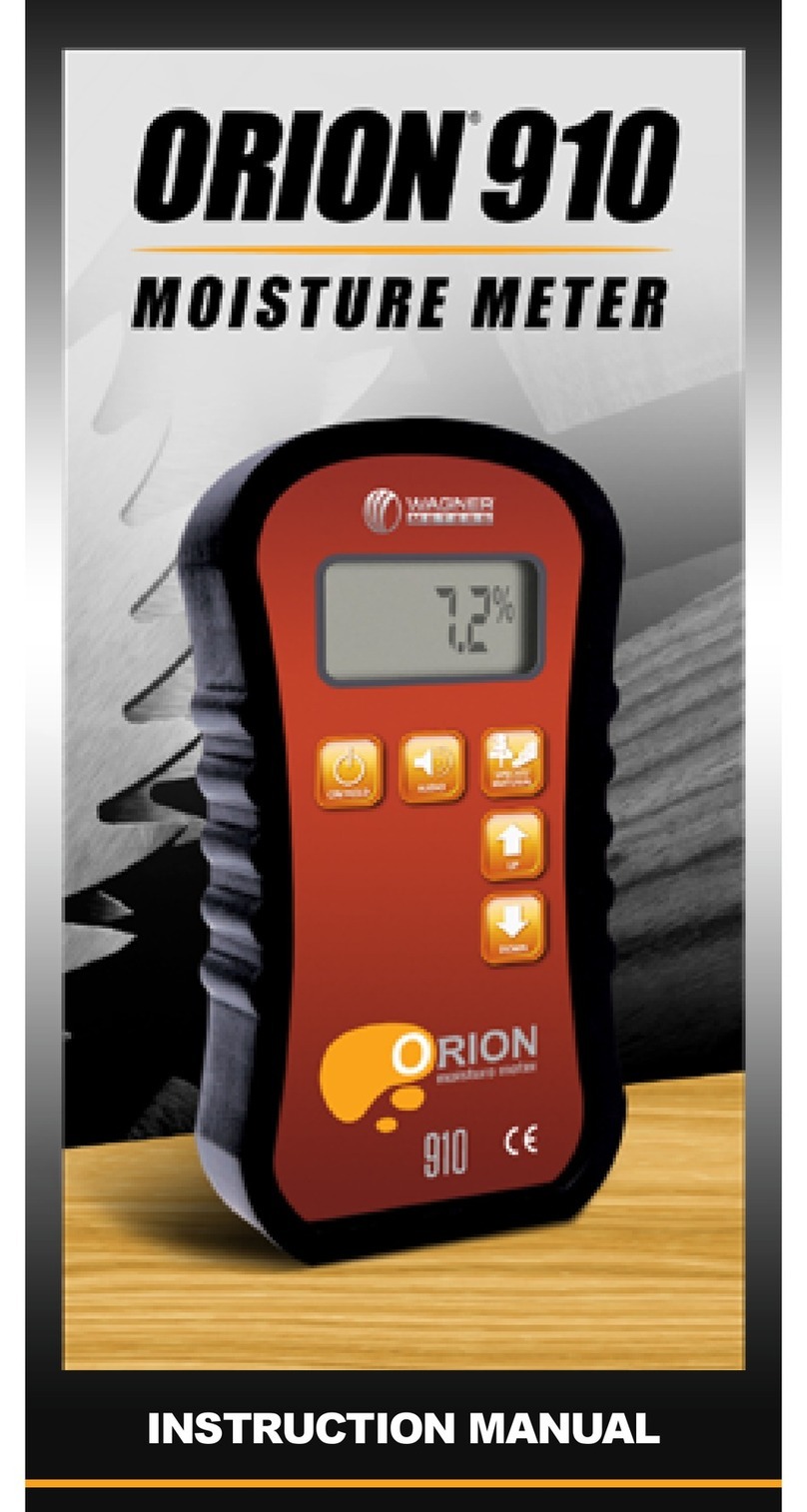 Wagner Meters Orion 910 instruction manual
