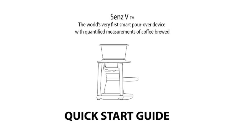 Melitta Senz V MSP001 User manual
