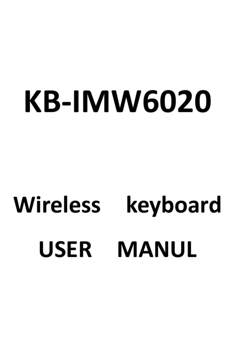 iMicro KB-IMW6020 user manual