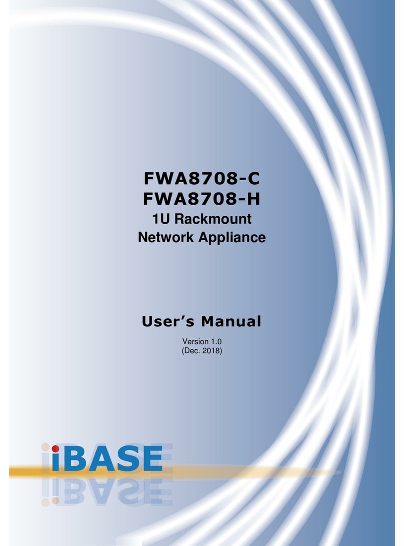 IBASE Technology FWA8708-C User manual