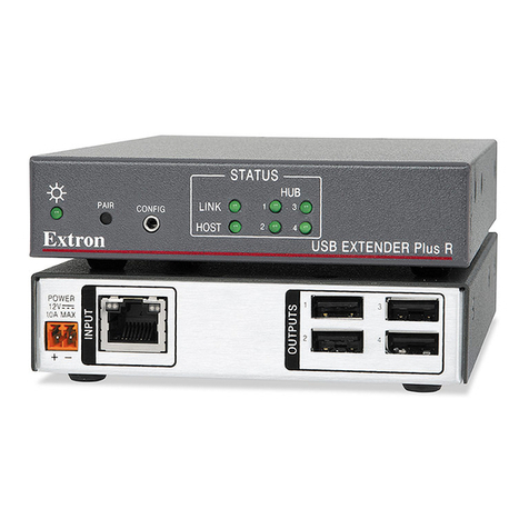 Extron electronics USB Extender Plus Series User manual