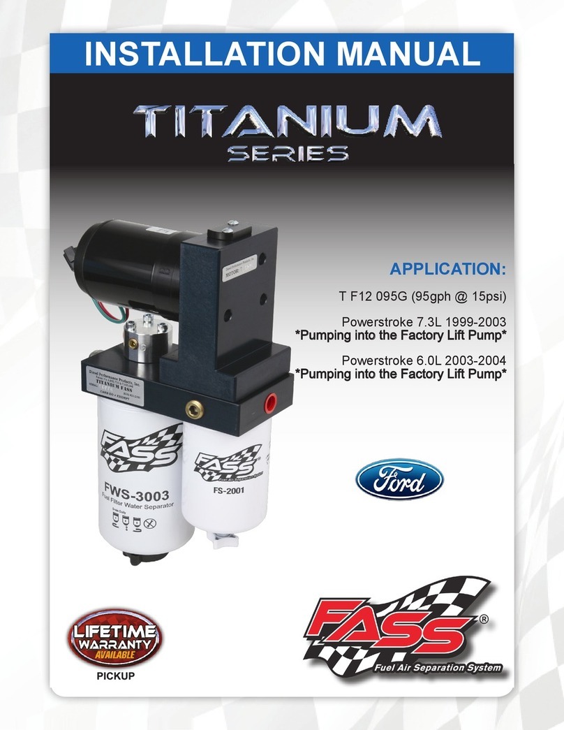 Fass Titanium Series User manual