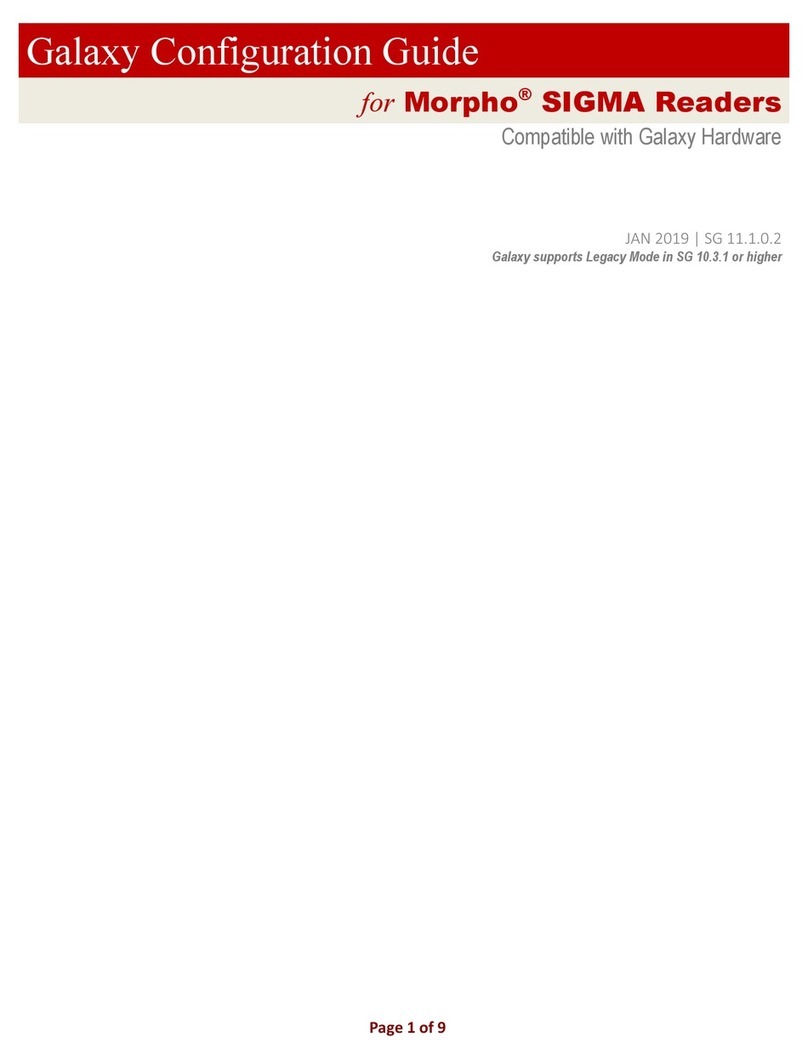 Sagem Morpho SIGMA Configuration guide
