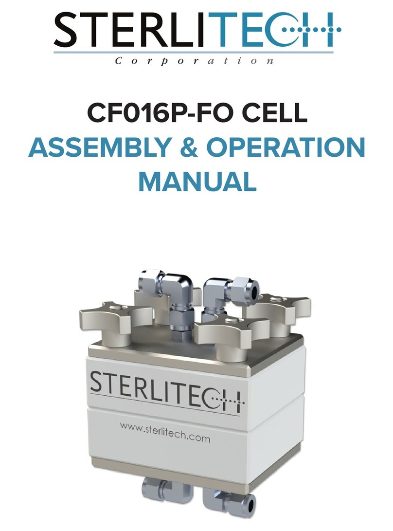 Sterlitech CF016P-FO Supplement