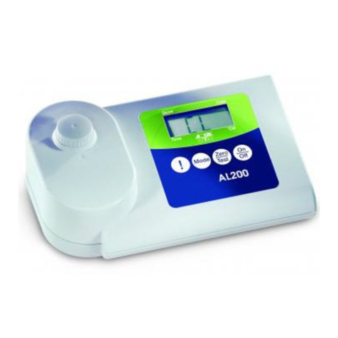 Aqualytic AL200 instruction manual