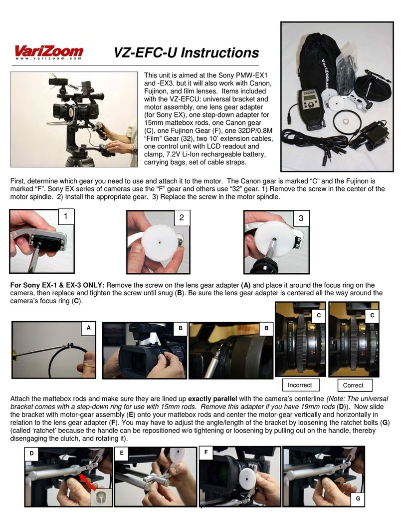 VARIZOOM VZ-EFC-U User manual