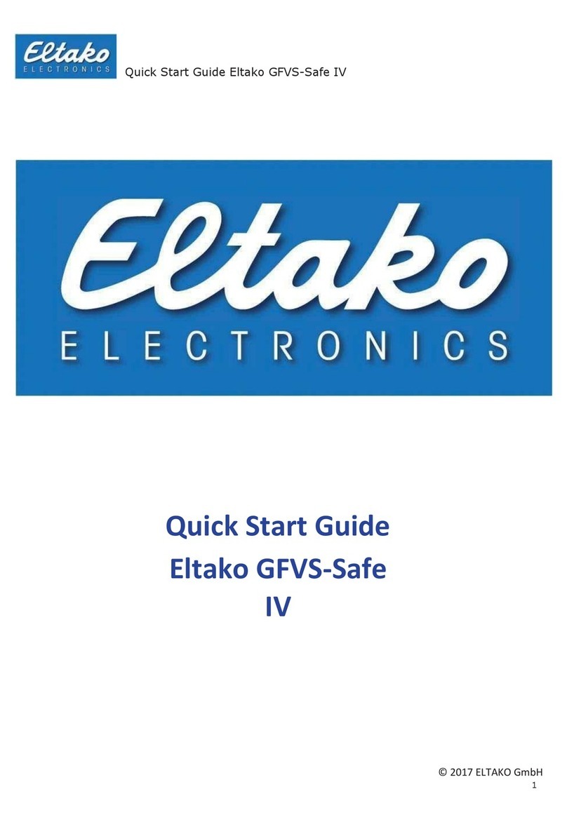 Eltako GFVS-Safe IV quick start guide