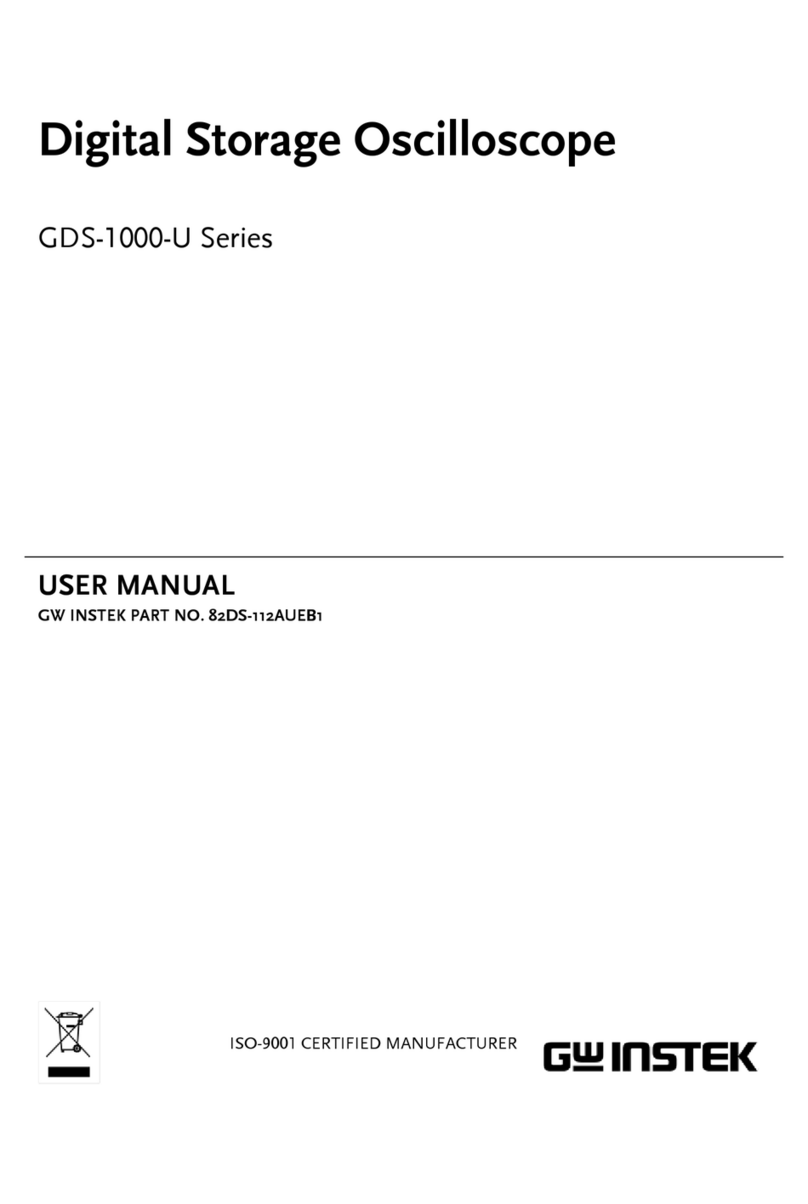 GW Instek GDS-1000-U Series user manual