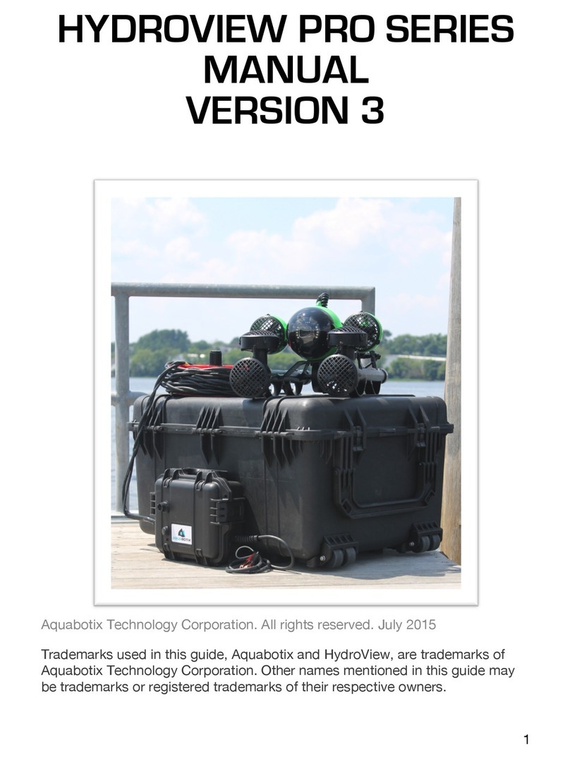 Aquabotix Technology Corporation HYDROVIEW PRO SERIES manual Aquabotix Technology Corporation HYDROVIEW PRO SERIES manual
