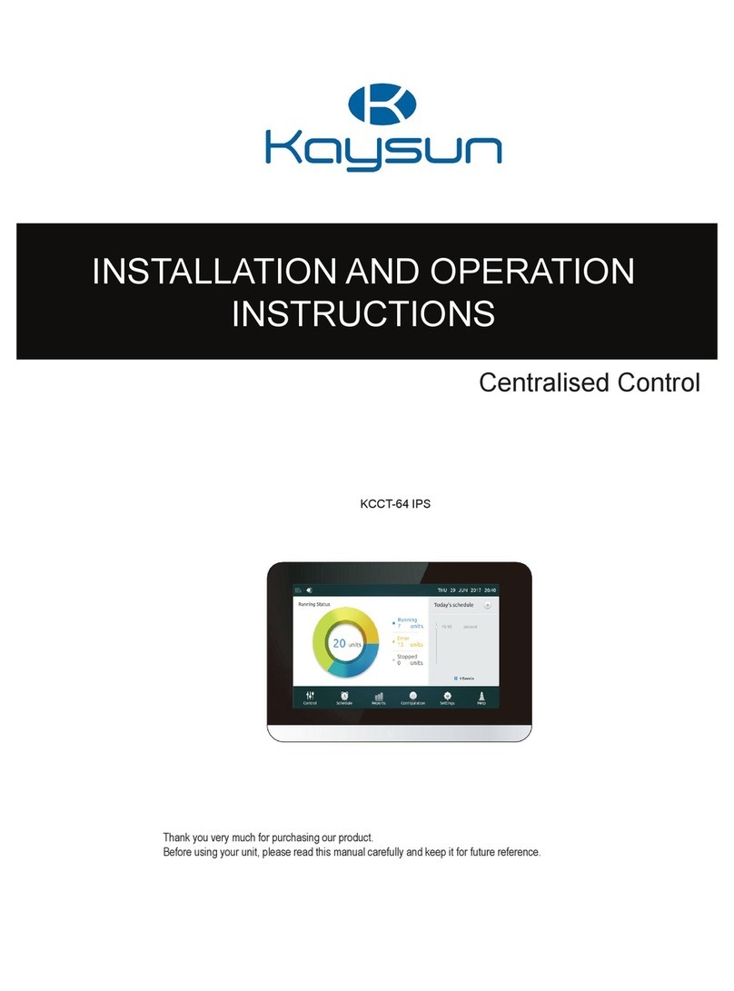 Kaysun KCCT-64 IPS User manual