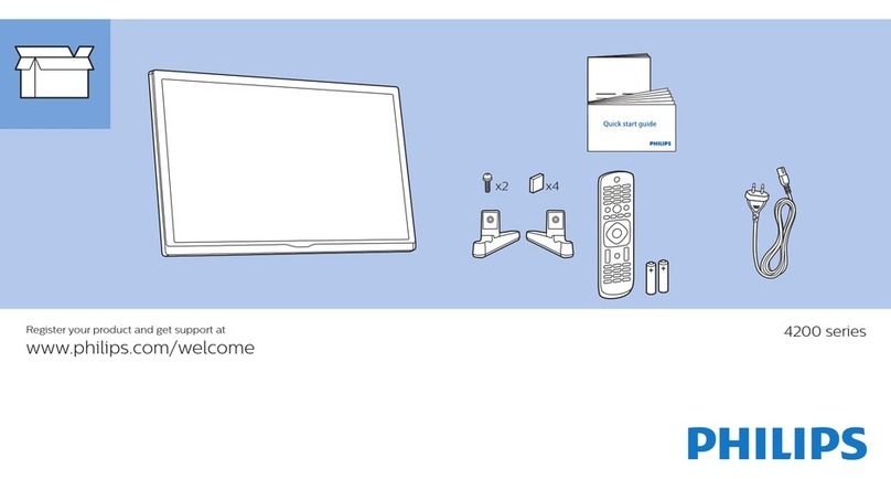 Philips 4200 series User manual