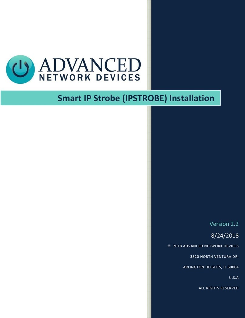 ADVANCED Network Devices Smart IP Strobe User manual