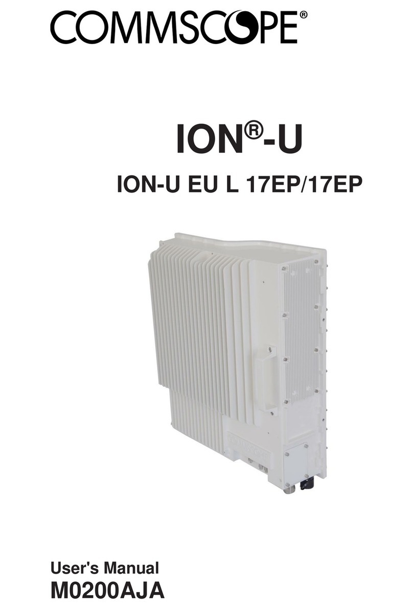 CommScope ION-U EU L 17EP/17EP user manual