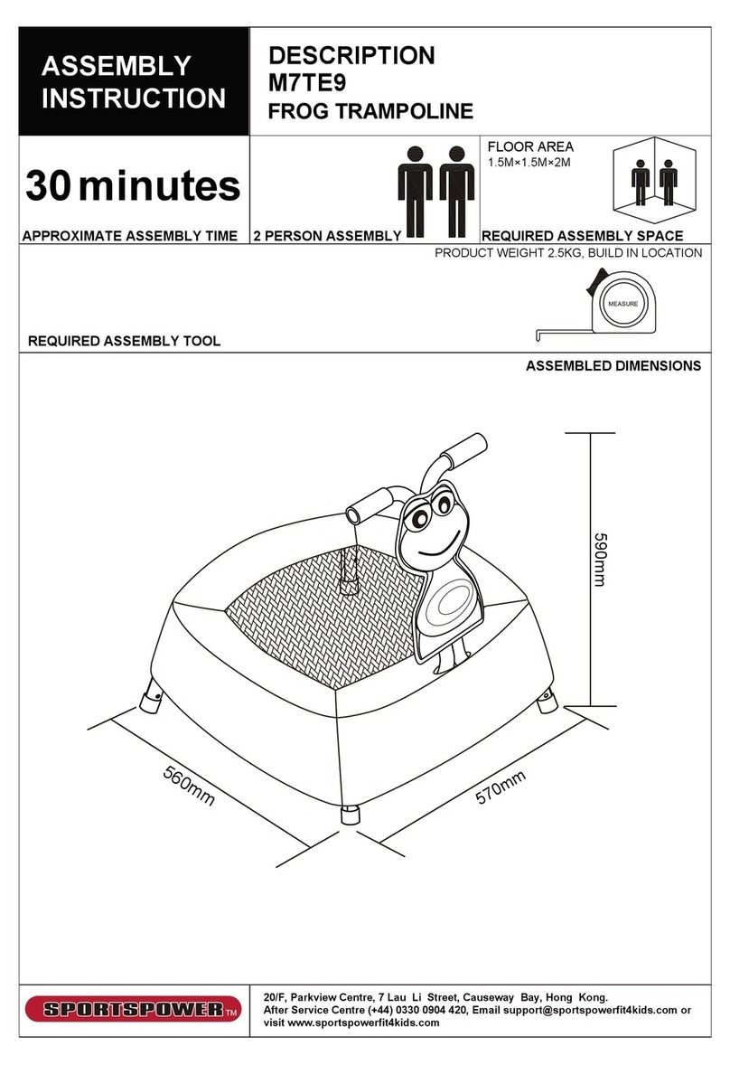 SPORTSPOWER M7TE9 Assembly instruction