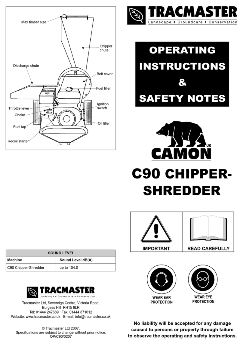 Tracmaster Camon C90 Operating instructions & safety notes