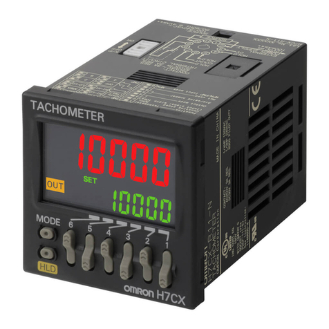 Omron H7CX-R11-N instruction manual