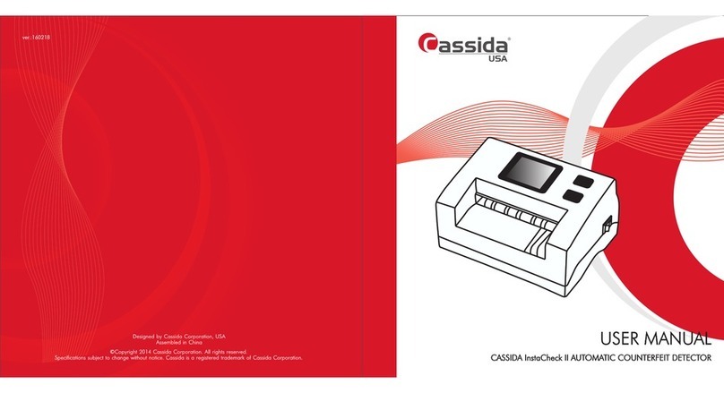 Cassida InstaCheck II user manual
