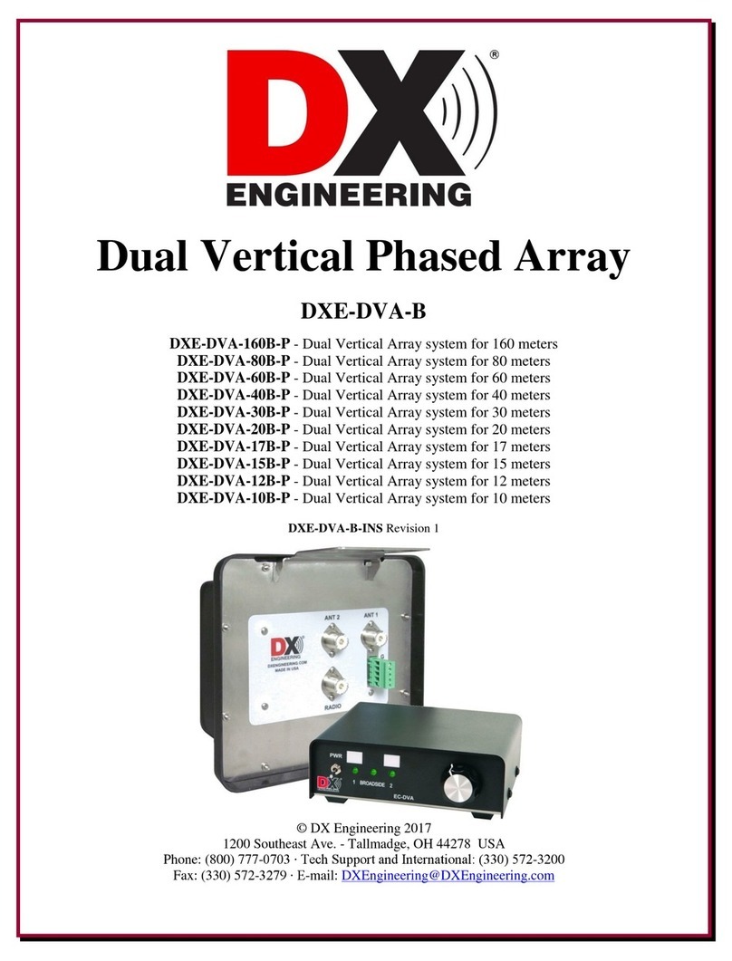 DX Engineering DXE-DVA-160B-P manual