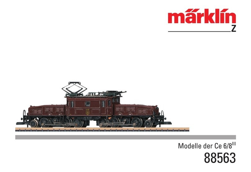 marklin Ce 6/8 III Krokodil Series User manual