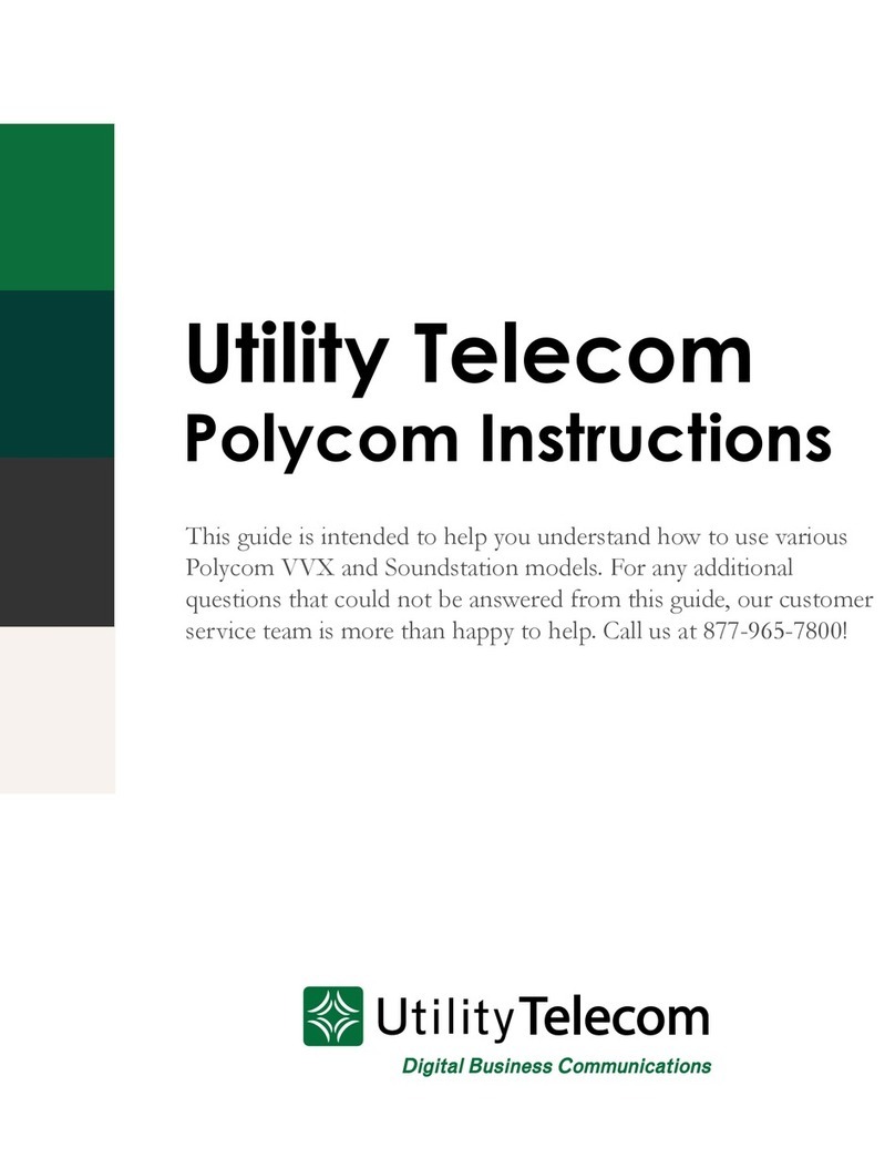 Polycom VVX 300 Quick user guide