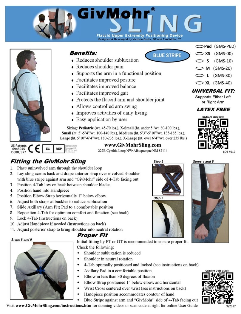 GivMohr Sling GMS-PED manual