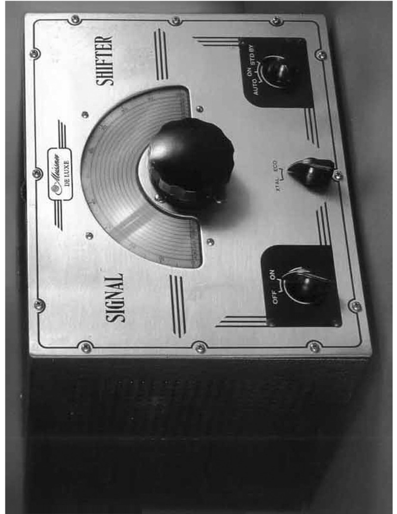 Meissner Signal Shifter EX Instructions for installation and operation