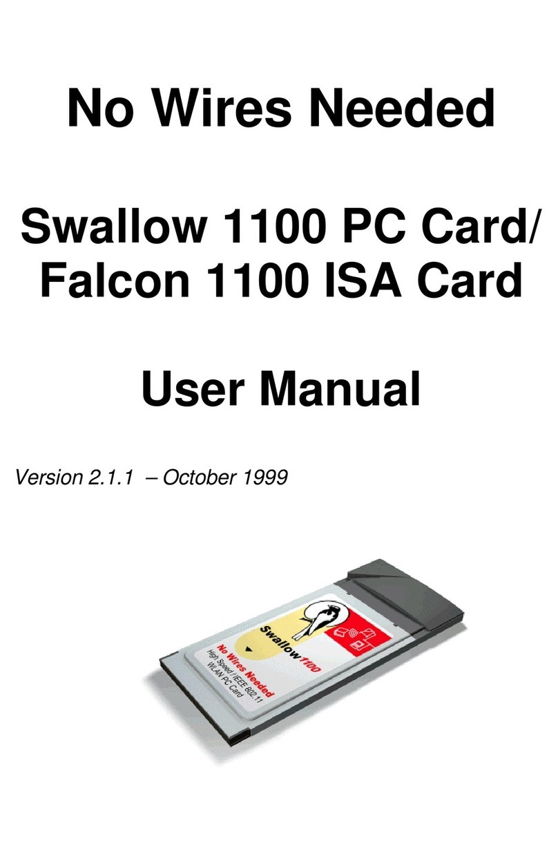 No Wires Needed Falcon 1100 user manual