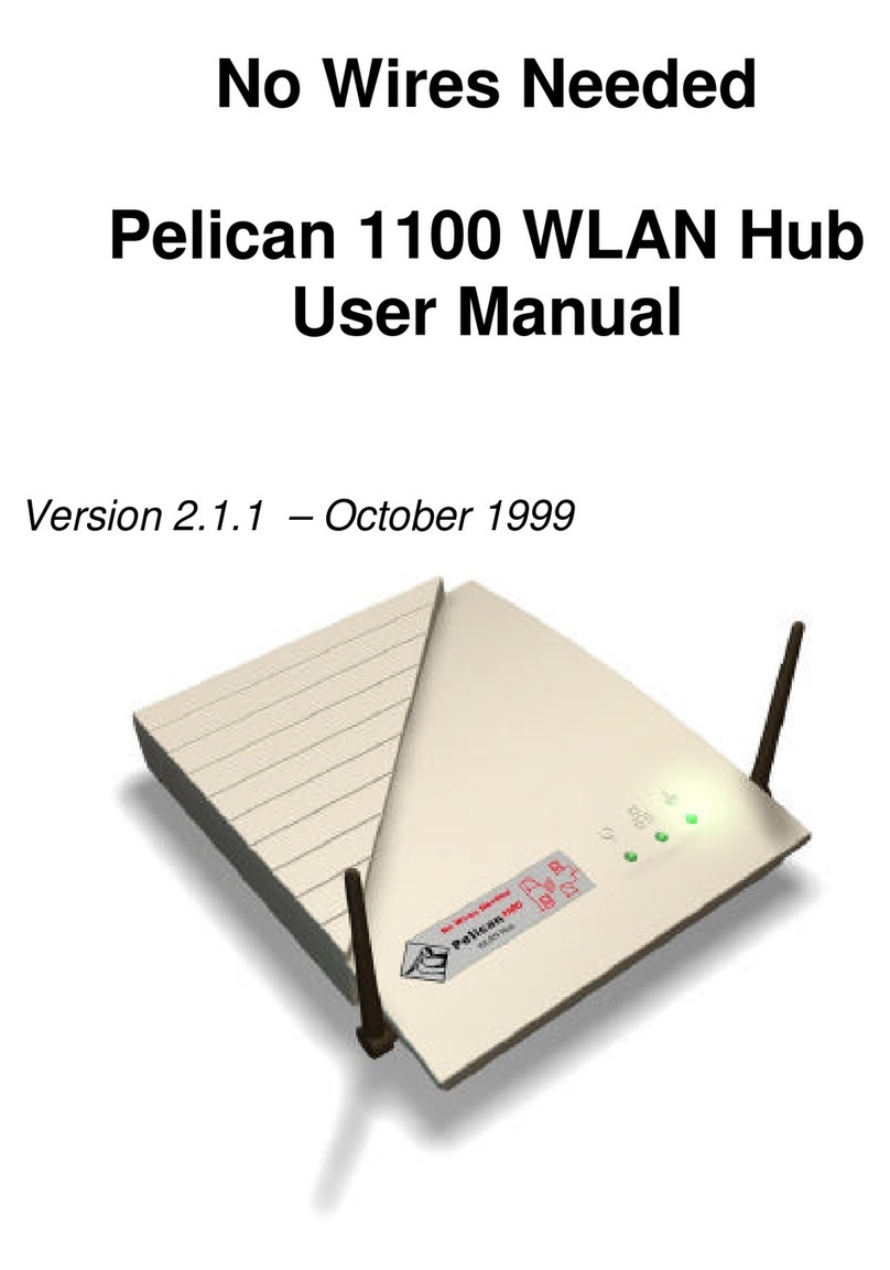 No Wires Needed Pelican 1100 user manual