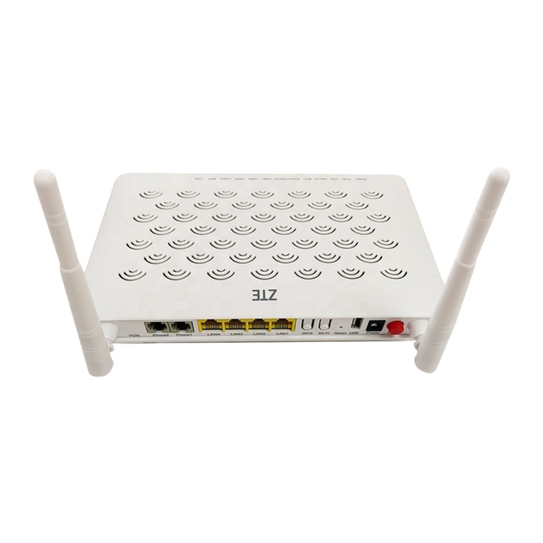 Zte ZXHN F660 User manual