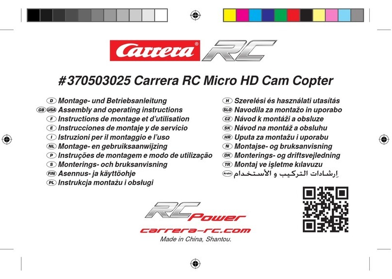 Carrera RC 370503025 User manual