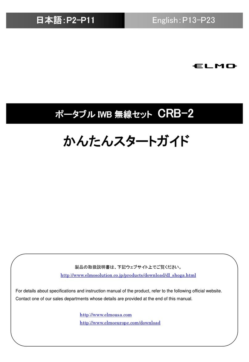 Elmo CRB-2 quick start guide