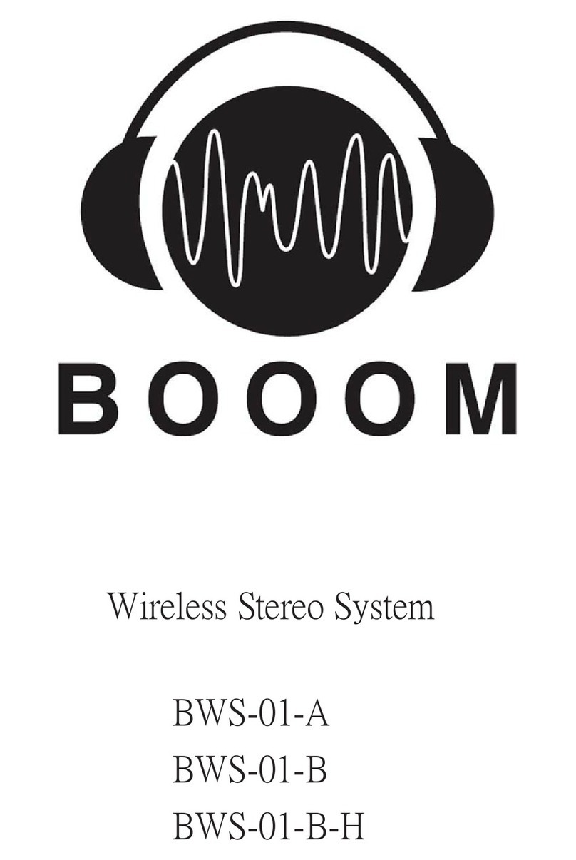 Booom BWS-01-A manual